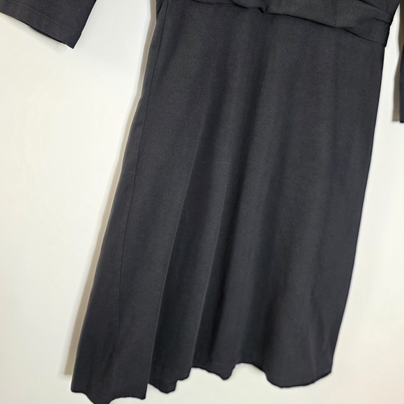 Patagonia black Margot Dress athleisure wear Casual 3/4 sleeve XS - Picture 8 of 10